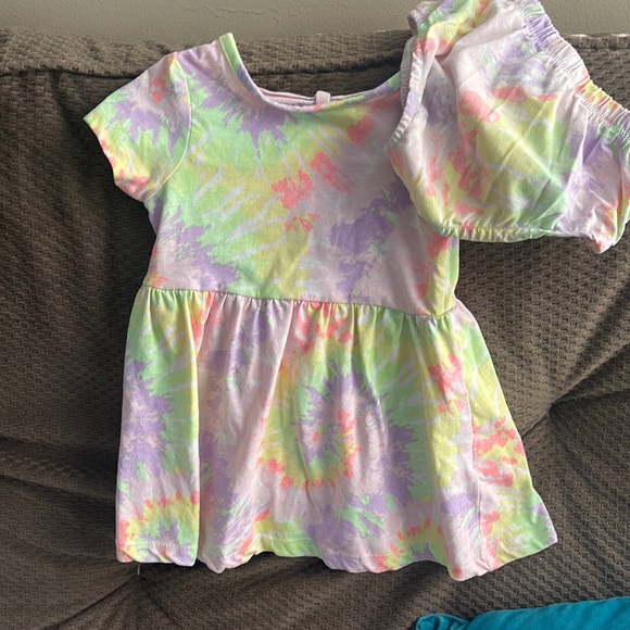 Tie Dye Toddler Dress - Picture 1 of 2